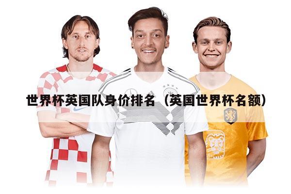 世界杯英国队身价排名（英国世界杯名额）