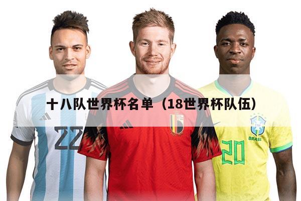 十八队世界杯名单（18世界杯队伍）
