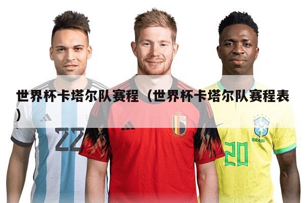 世界杯卡塔尔队赛程（世界杯卡塔尔队赛程表）