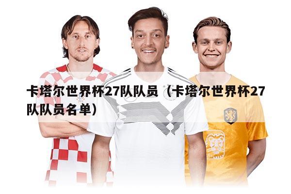 卡塔尔世界杯27队队员（卡塔尔世界杯27队队员名单）